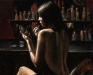 Fabian Perez Fabian Perez Anna At The Bar