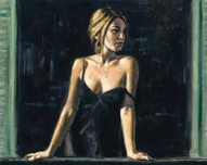 Fabian Perez Fabian Perez Balcony At Buenos Aires V