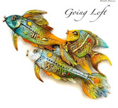 Nano Lopez Figurative Sculpture Nano Lopez Figurative Sculpture Fishies Going Left (SN)