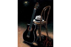 Fabian Perez Fabian Perez Guitar (Still Life)