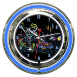 Godard Merchandise Godard Merchandise Lounge Lizard - Neon Clock (Large) 