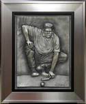 Bill Mack Bill Mack Concentration (Bonded Stainless Steel) (Framed)