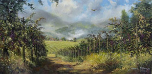 Artist James Coleman Artist James Coleman Napa Vineyard (SN) (Small)