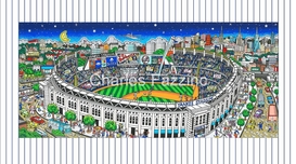 Charles Fazzino Art Charles Fazzino Art Pinstripe Pride: New Yankee Stadium (DX)
