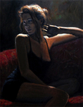 Fabian Perez Fabian Perez Broccato Rosa