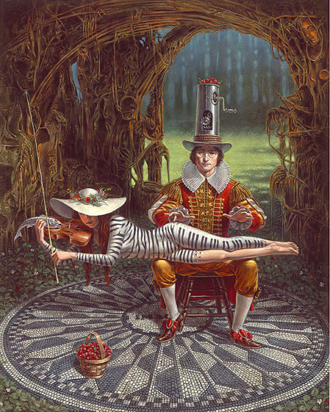 Michael Cheval Imagine (Mini Print)