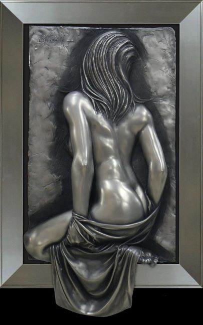 Bill Mack Alluring (Bonded Stainless Steel) (Framed)