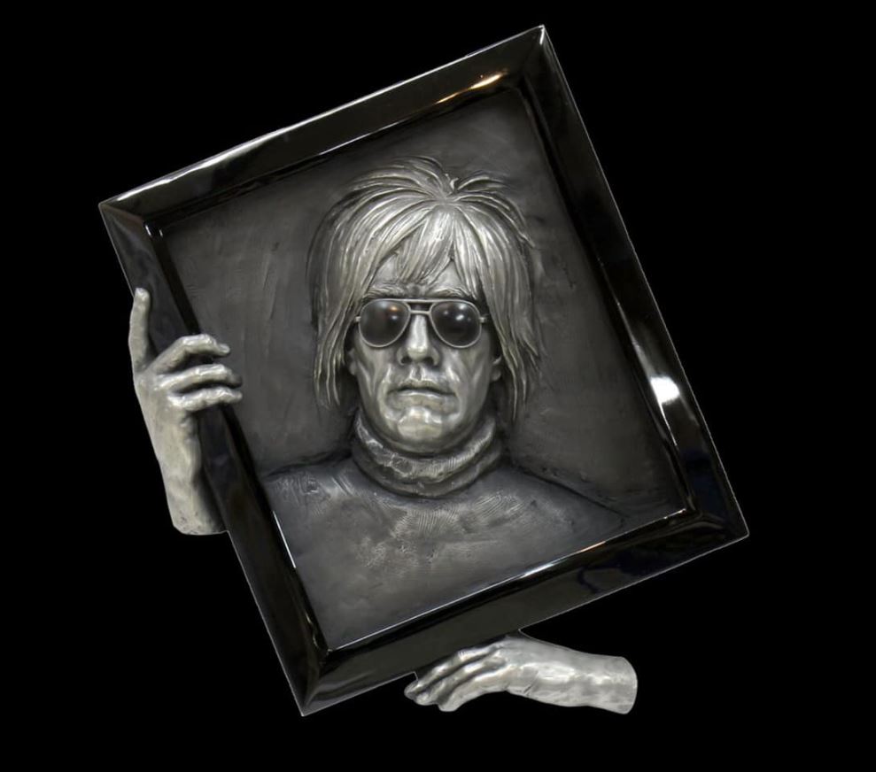 Bill Mack Warhol (Bonded Stainless Steel) (Framed)