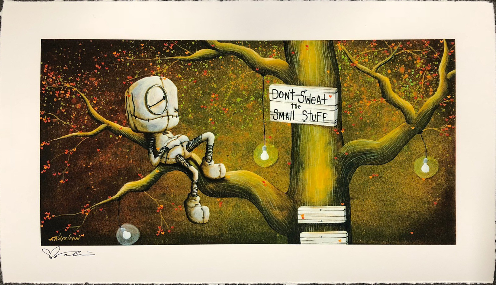 Fabio Napoleoni Don't Sweat the Small Stuff (OE) Mini Print