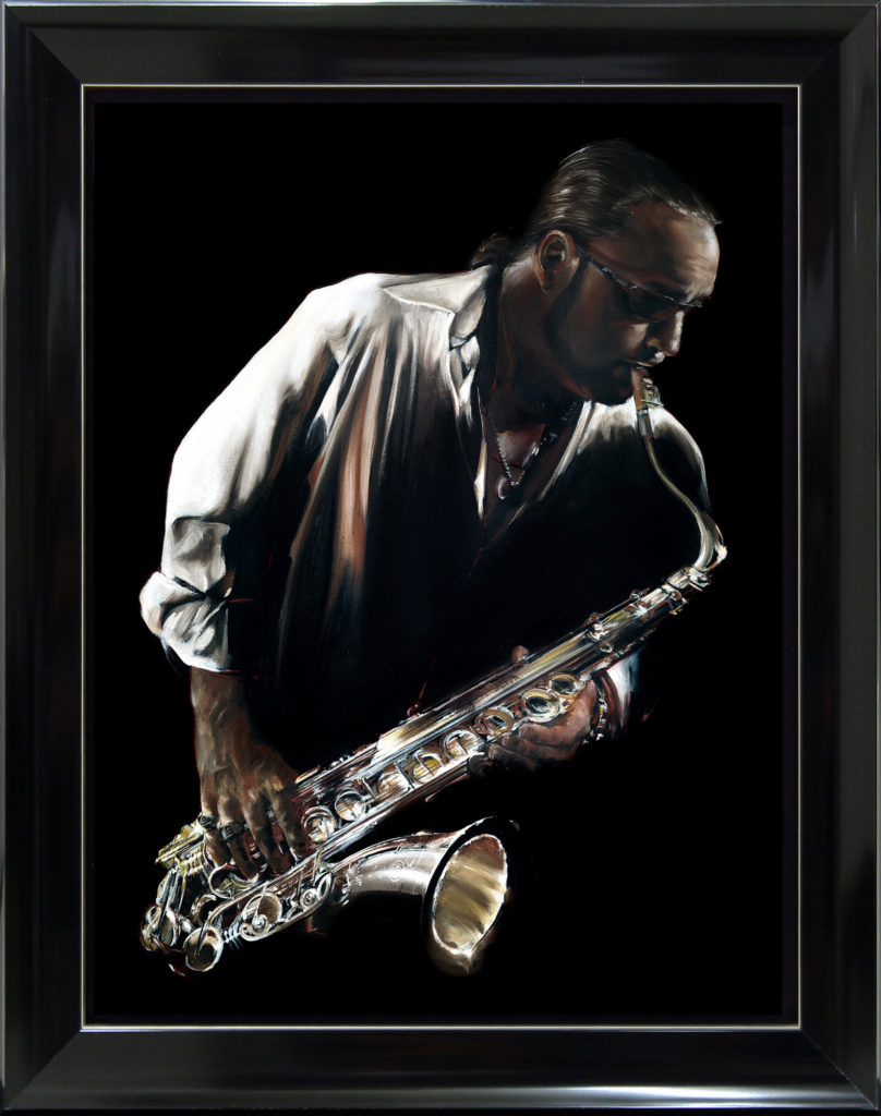 Bill Mack Jazzman (Print on Metal)