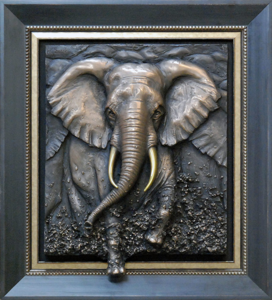 Bill Mack Leader (Bonded Bronze) (Framed)