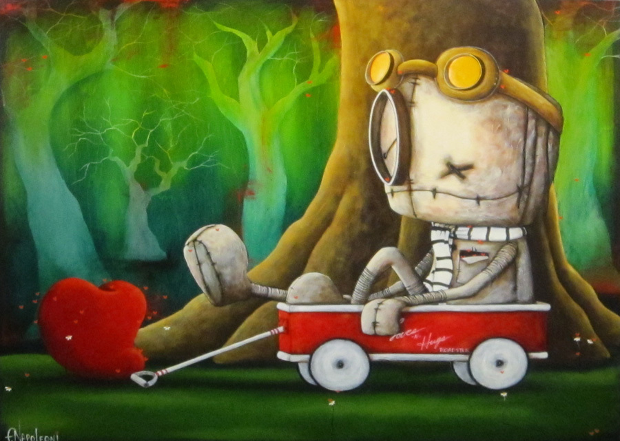 Fabio Napoleoni Let's Get This Show On The Road (SN) Paper
