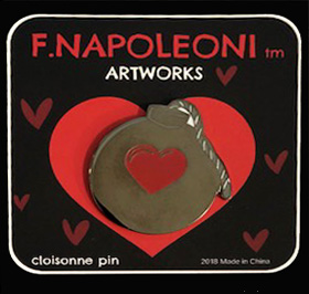 Fabio Napoleoni Love Bomb (Pin)