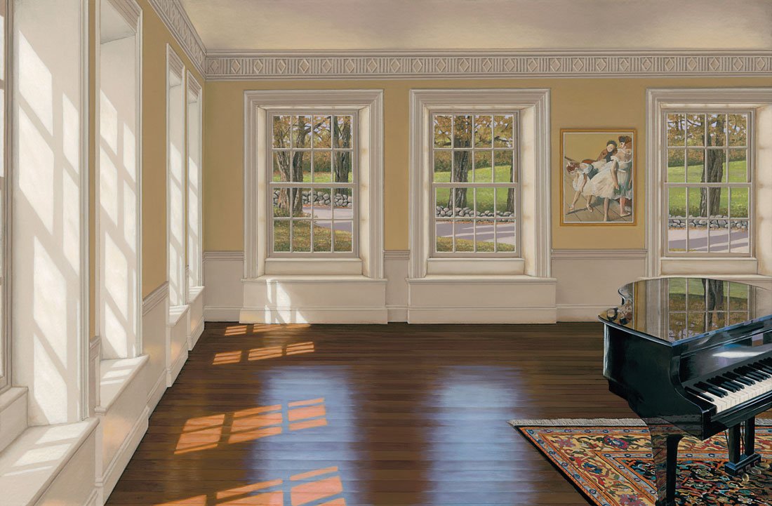 Edward Gordon Music Room III (Paper)