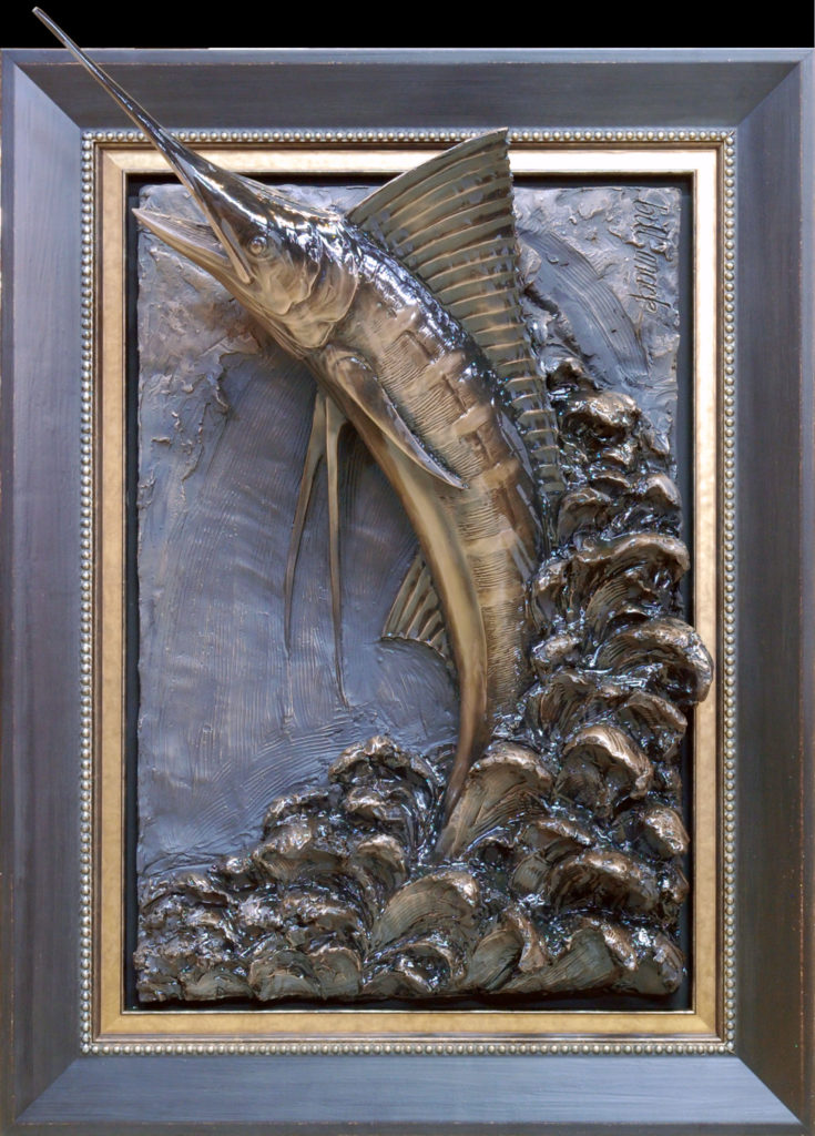 Bill Mack Ocean Predator (Bonded Bronze) (Framed)