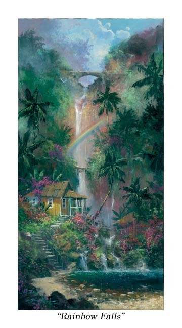 James Coleman Rainbow  Falls (SN) (Large)