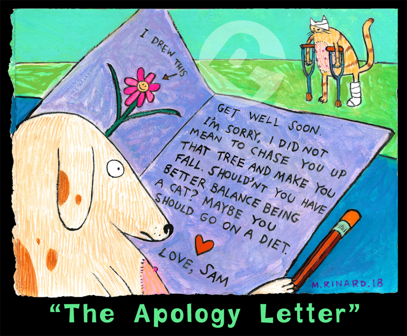 Matt Rinard The Apology Letter