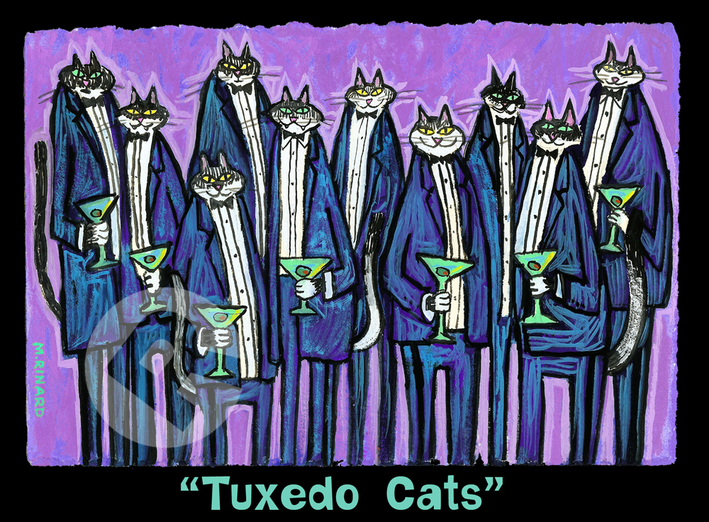 Matt Rinard Tuxedo Cats