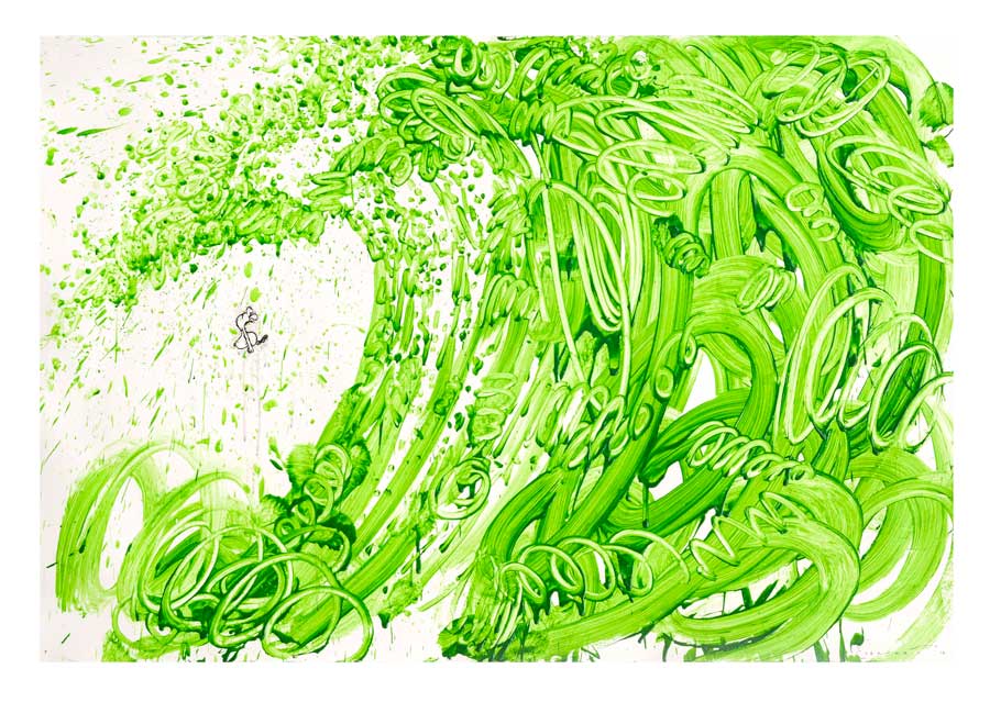 Tom Everhart Venice Moon Dogg E VII #7 - Green