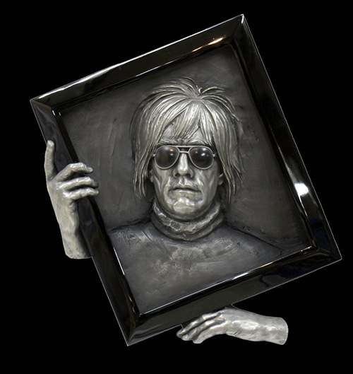 Bill Mack Warhol (Bonded Stainless Steel) (Framed)