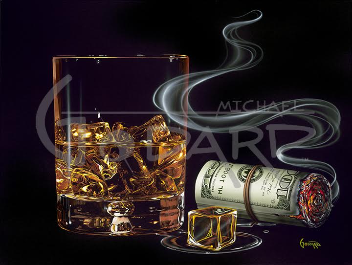 Michael Godard Whiskey Rock & Roll (M)