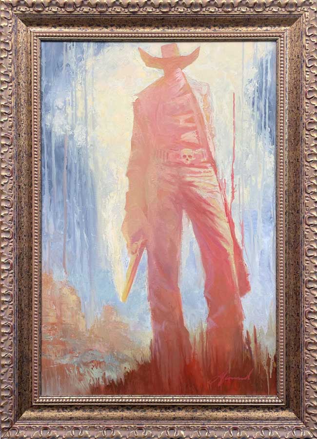 Gabe Leonard In A Perfect World (Original) (Framed)