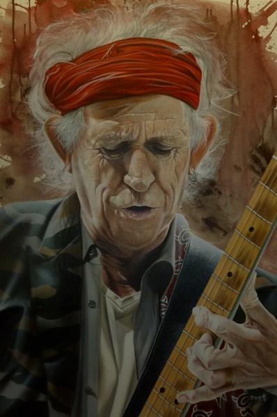 Stickman A Man of Wealth and Taste - Keith Richards (AP)