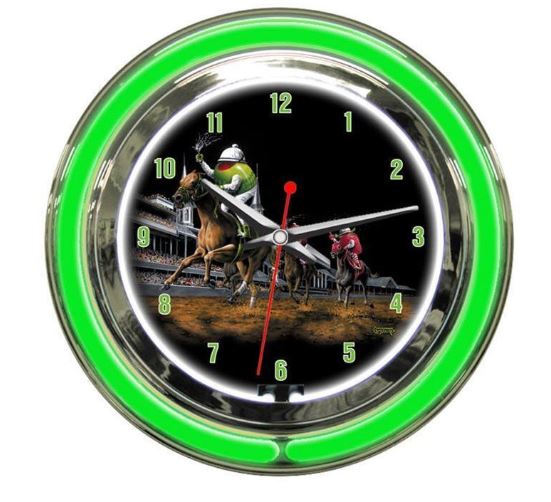 Michael Godard Daily Double - Neon Clocks (Small) 