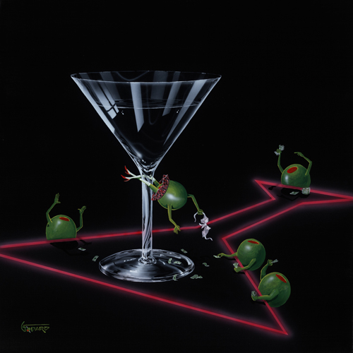 Michael Godard Dirty Martini 3 (Goin' to School) (SN)