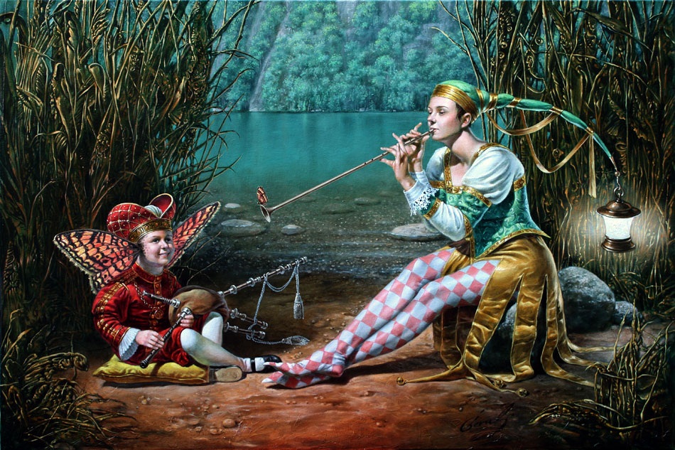 Michael Cheval Lullaby for Butterfly King II (SN)