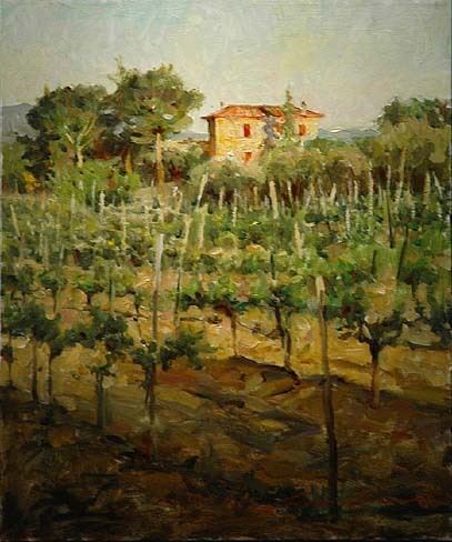 Leonard Wren Tuscan Vineyard