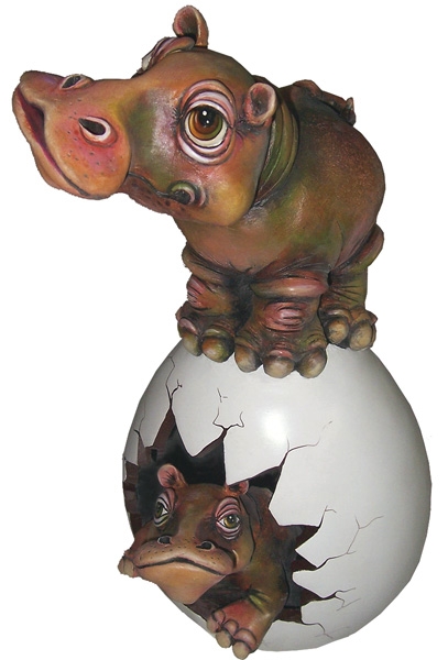 Carlos and Albert Maternal Egg Hippo