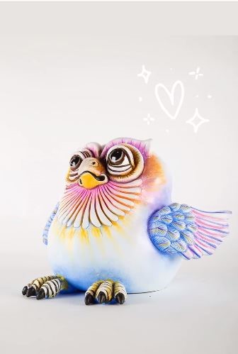 Carlos and Albert Colorful Owl (SN)