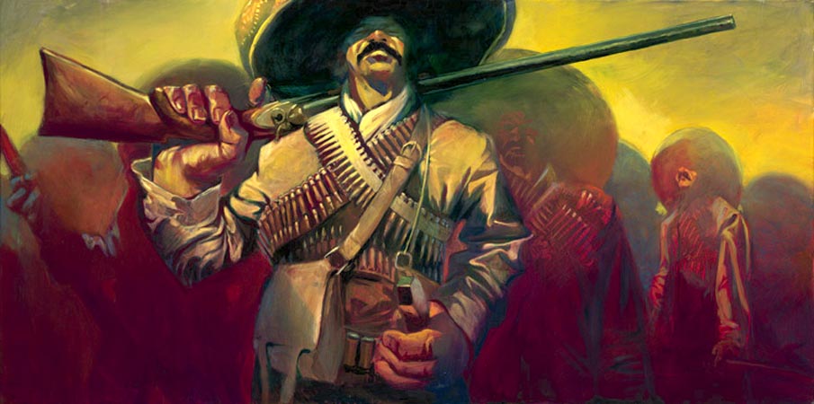 Gabe Leonard Pancho Villa (Legacy) (Framed)