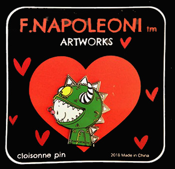 Fabio Napoleoni Dragon Boy (Pin)