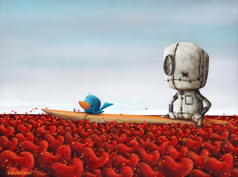 Fabio Napoleoni The Right One Will Come Along (SN) Paper