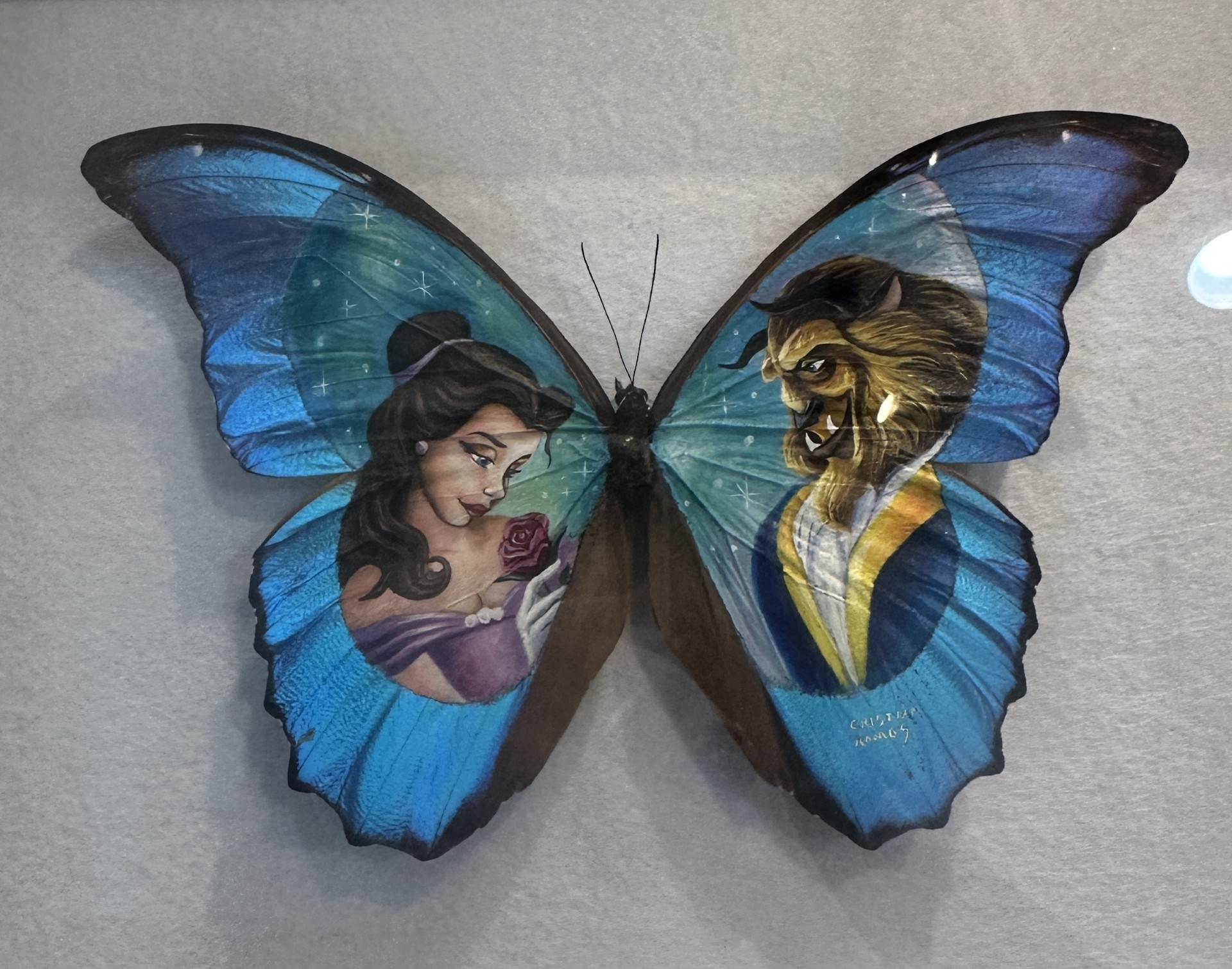 Cristiam Ramos Beauty and the Beast (Framed)