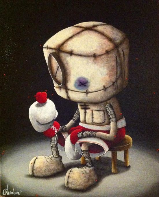 Fabio Napoleoni We Fight For What We Love (SN) (Itty Bitty)Paper