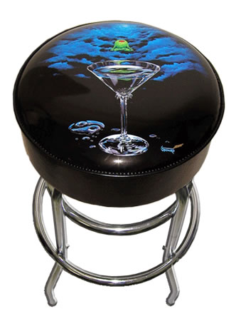 Michael Godard Zen Martini (Bar Stool) 