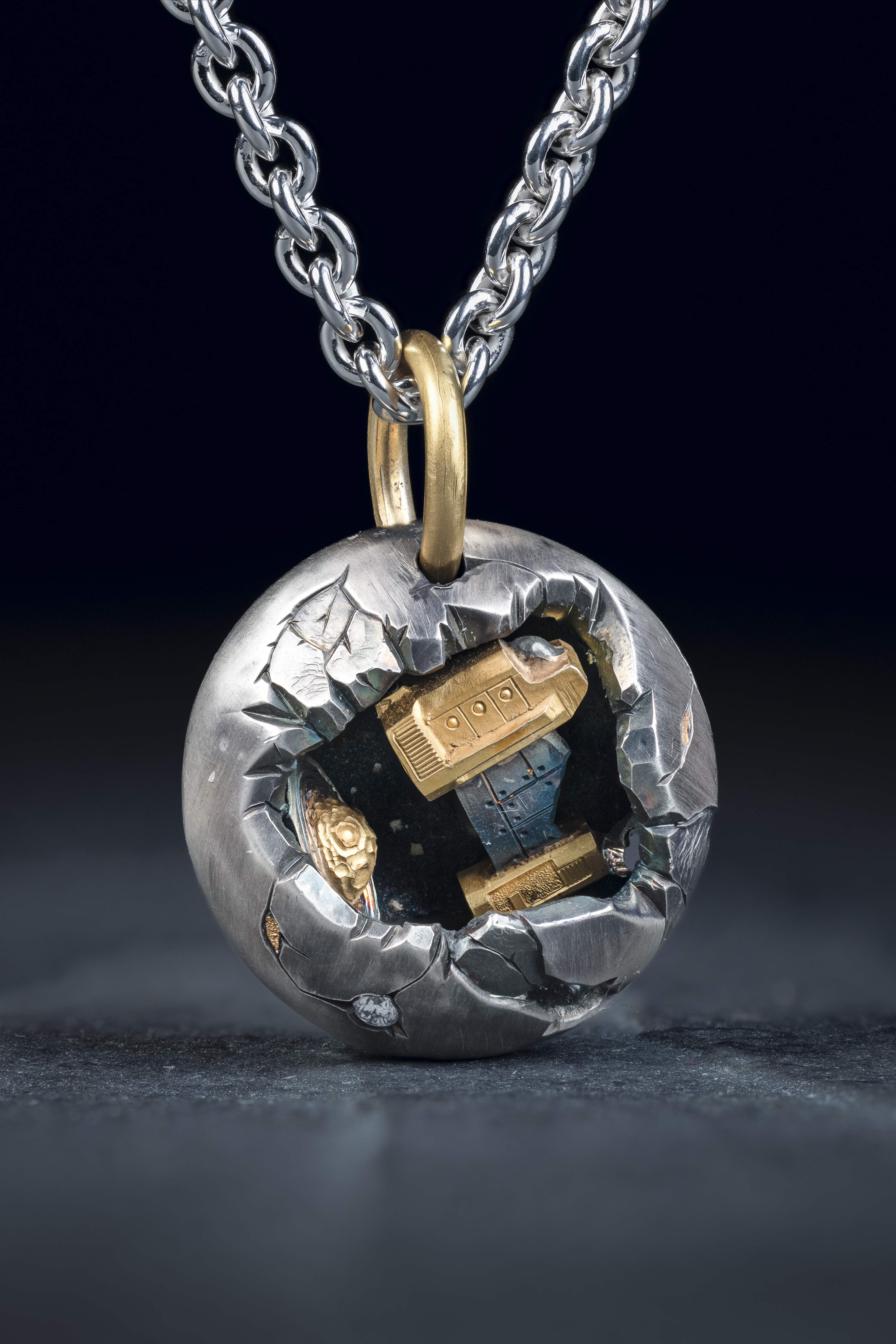 Space Egg  Acolt Jewelery 