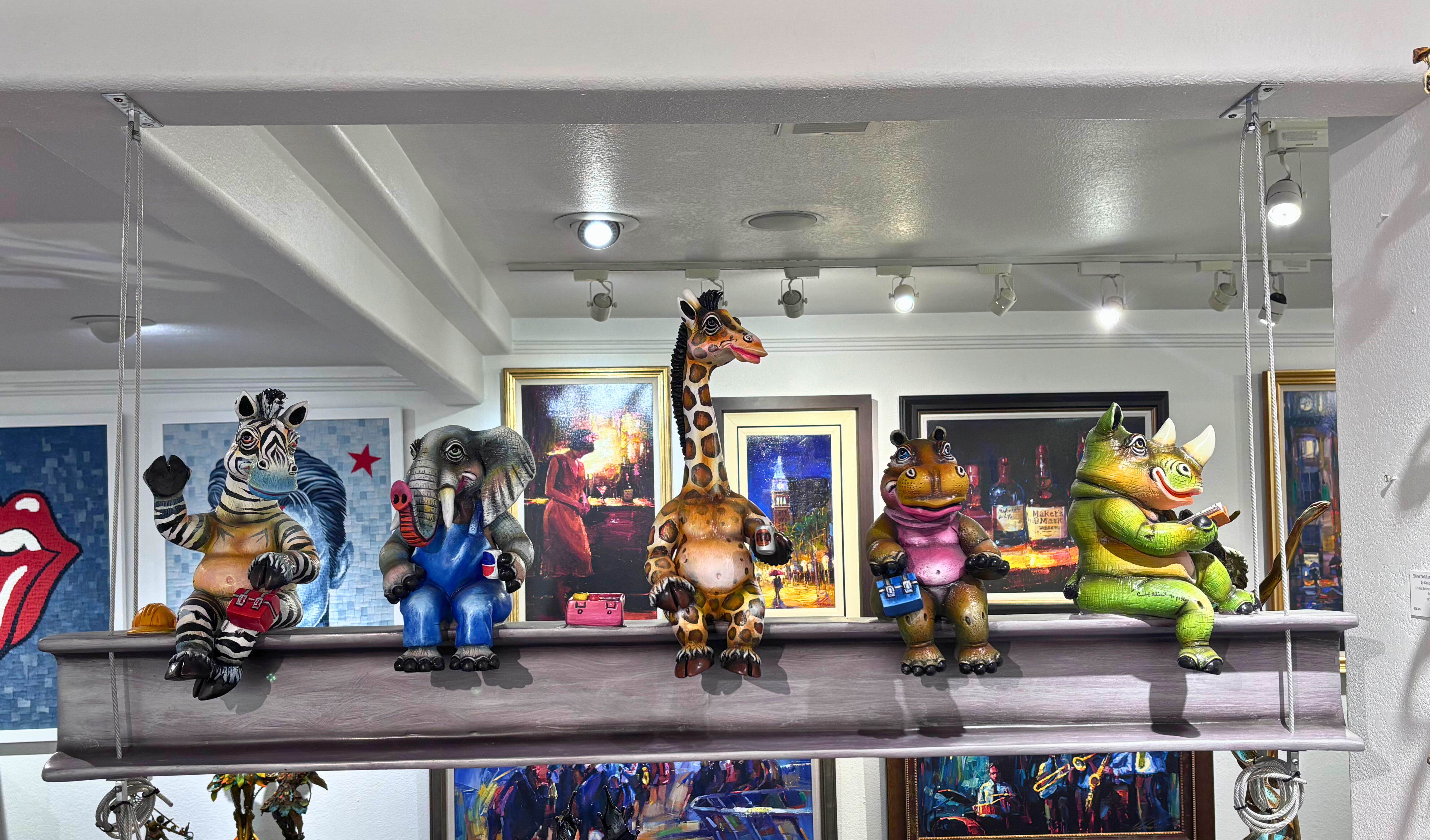 Carlos and Albert New York Lunch Break