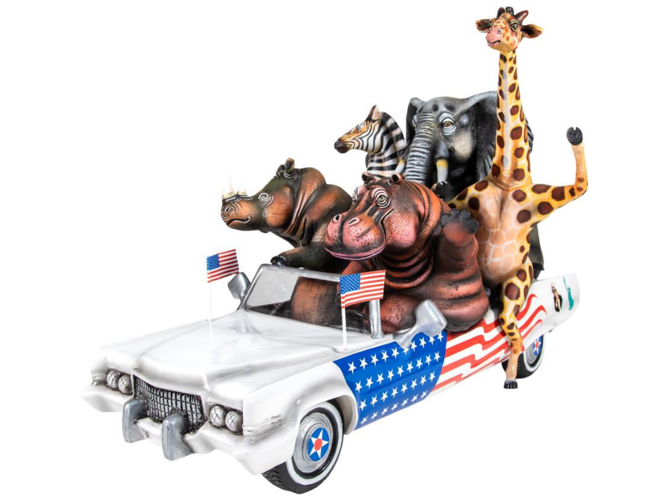 Carlos and Albert The Parade Car