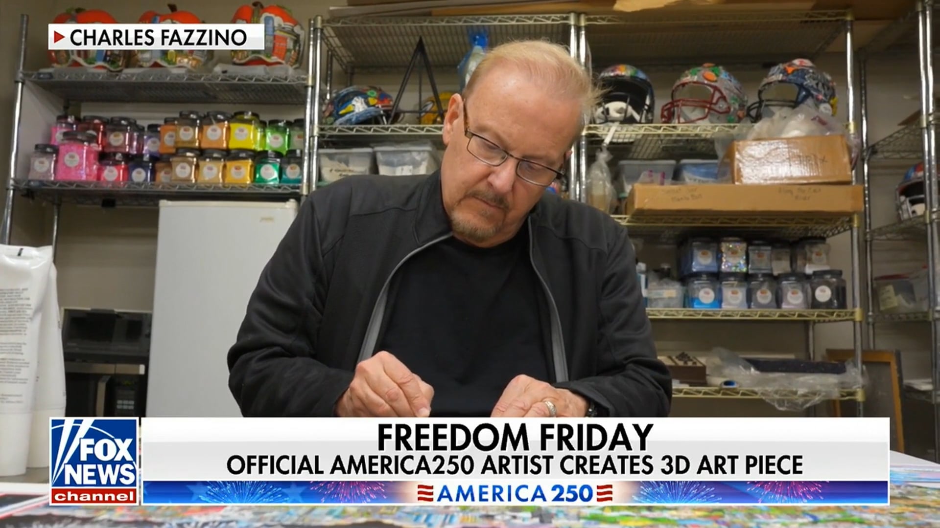 Charles Fazzino America 250