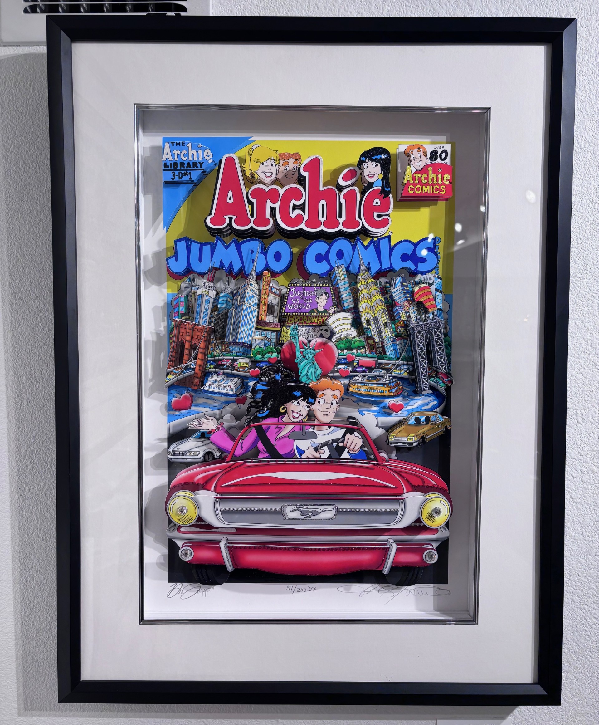 Charles Fazzino Archie Comics