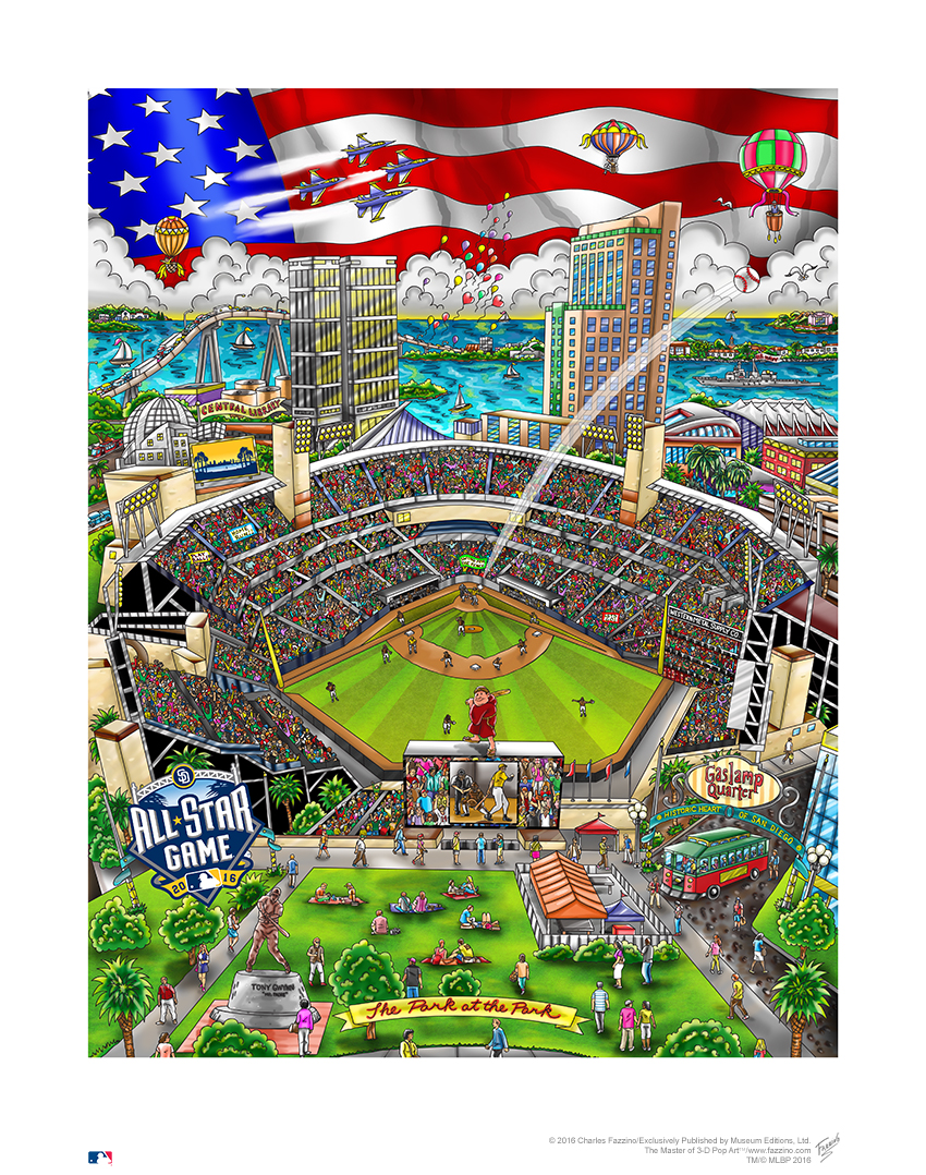 MLB 2016 All - Star Game: San Diego Charles Fazzino