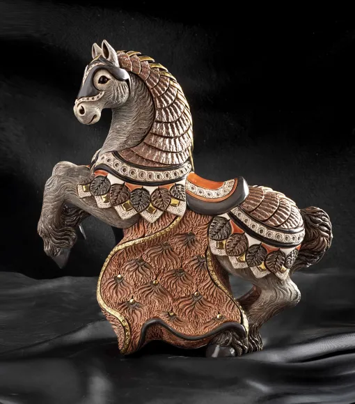 De Rosa Grey Rampant Horse