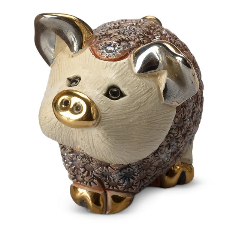 Piglet Standing - Pink De Rosa