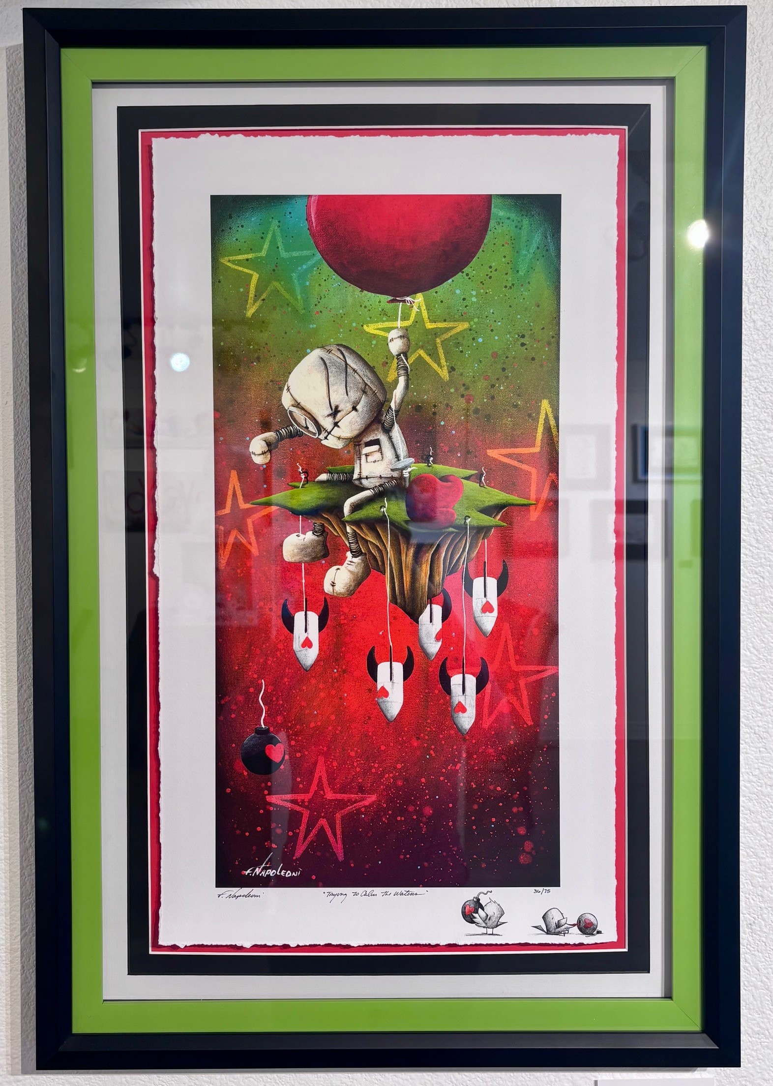 Fabio Napoleoni Trying to Calm the Waters