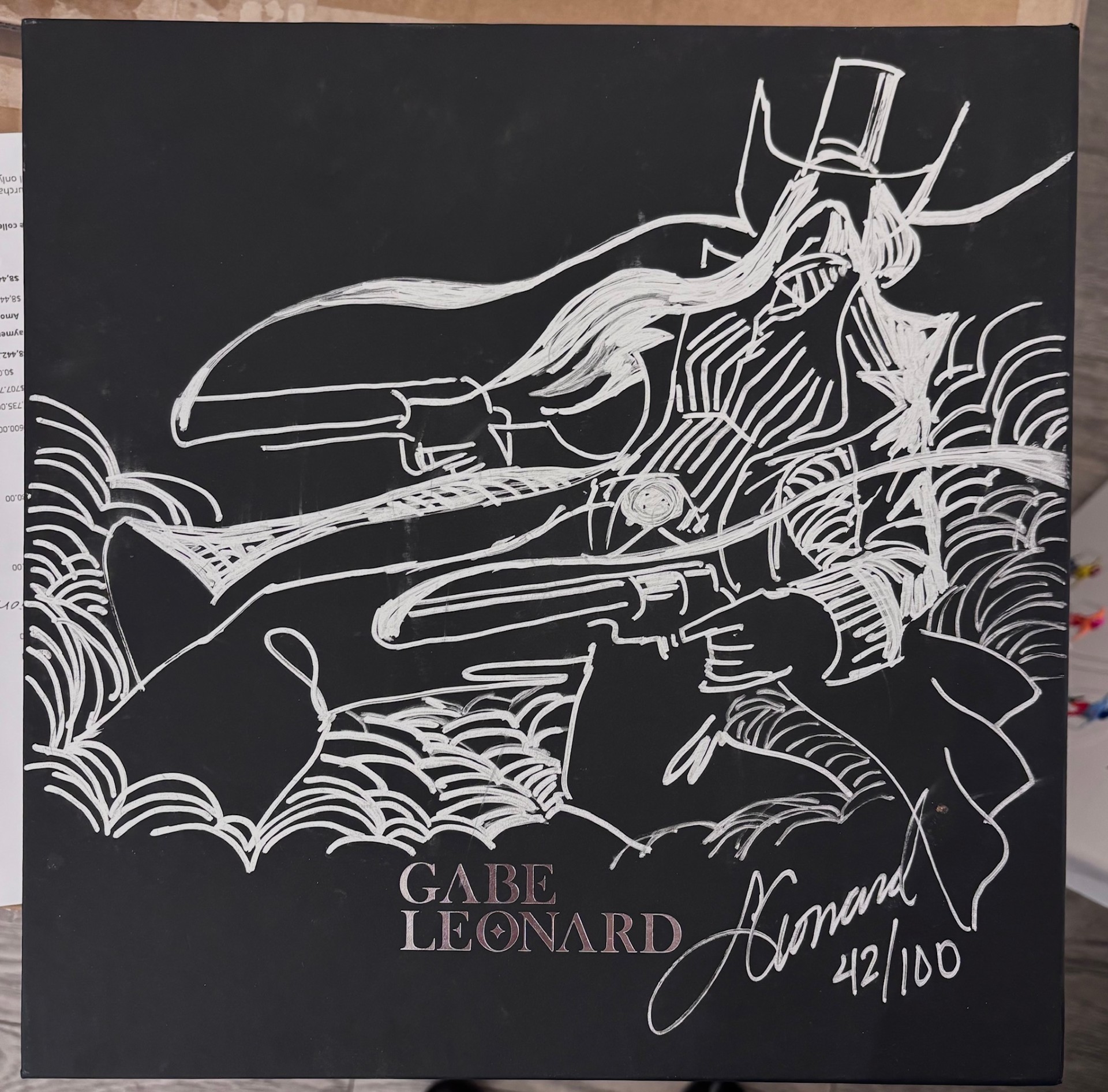 Gabe Leonard Art Book Collection - Signed Hardcover Set of 5