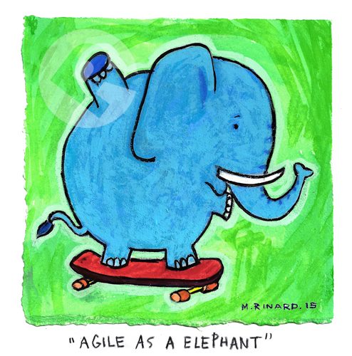 Agile as an Elephant Matt Rinard